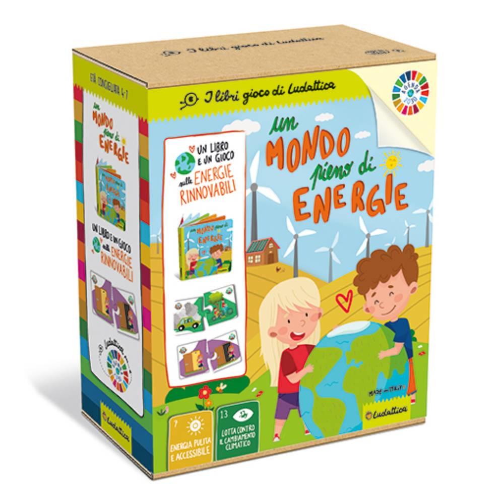 Enerji Dolu Bir Dünya - Puzzle ve Kitapçık