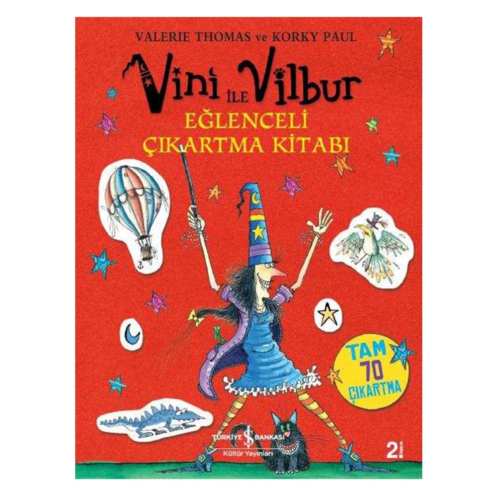 VİNİ İLE VİLBUR EĞLENCELİ ÇIKARTMA KİTABI Çocuk Kitapları Uzmanı - Children's Books Expert