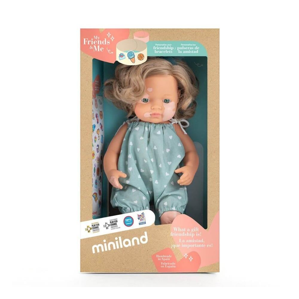 Vitiligolu Kız Bebek (38 cm)