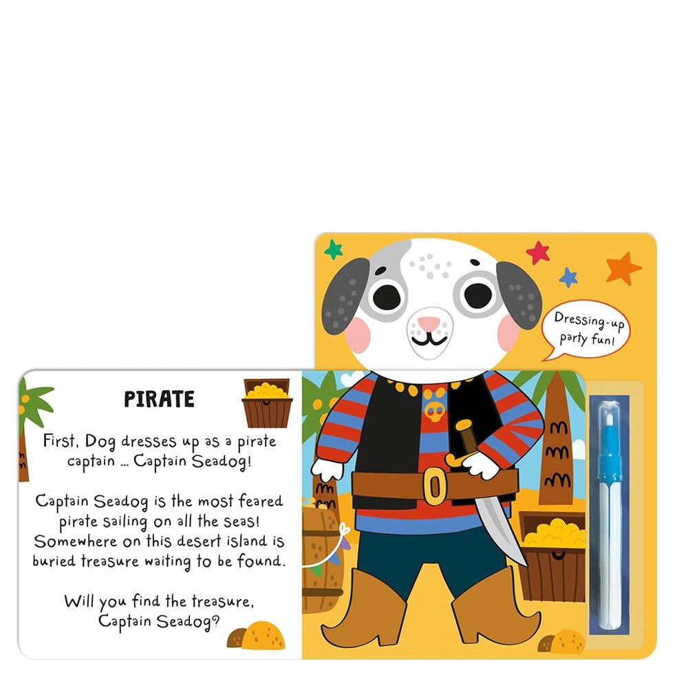 What Will You Wear - Dog-Magic Water Painting Book