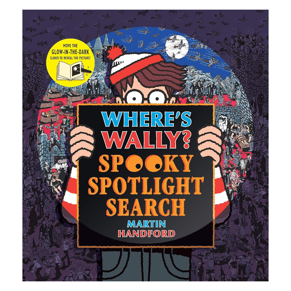 Wheres Wally -  Spooky Spotlight Search Çocuk Kitapları Uzmanı - Children's Books Expert