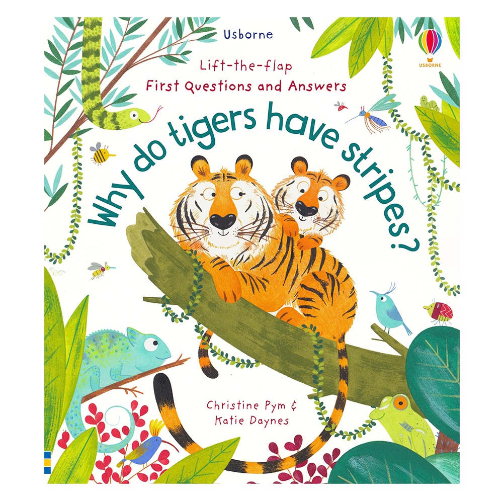 WHY DO TIGERS HAVE STRIPES? #yenigelenler Çocuk Kitapları Uzmanı - Children's Books Expert