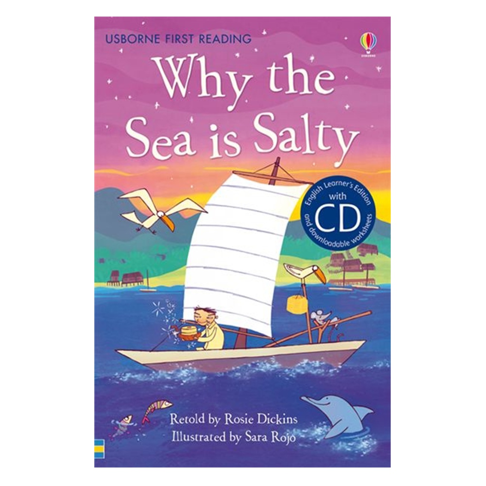 WHY THE SEA IS SALTY + CD #yenigelenler Çocuk Kitapları Uzmanı - Children's Books Expert