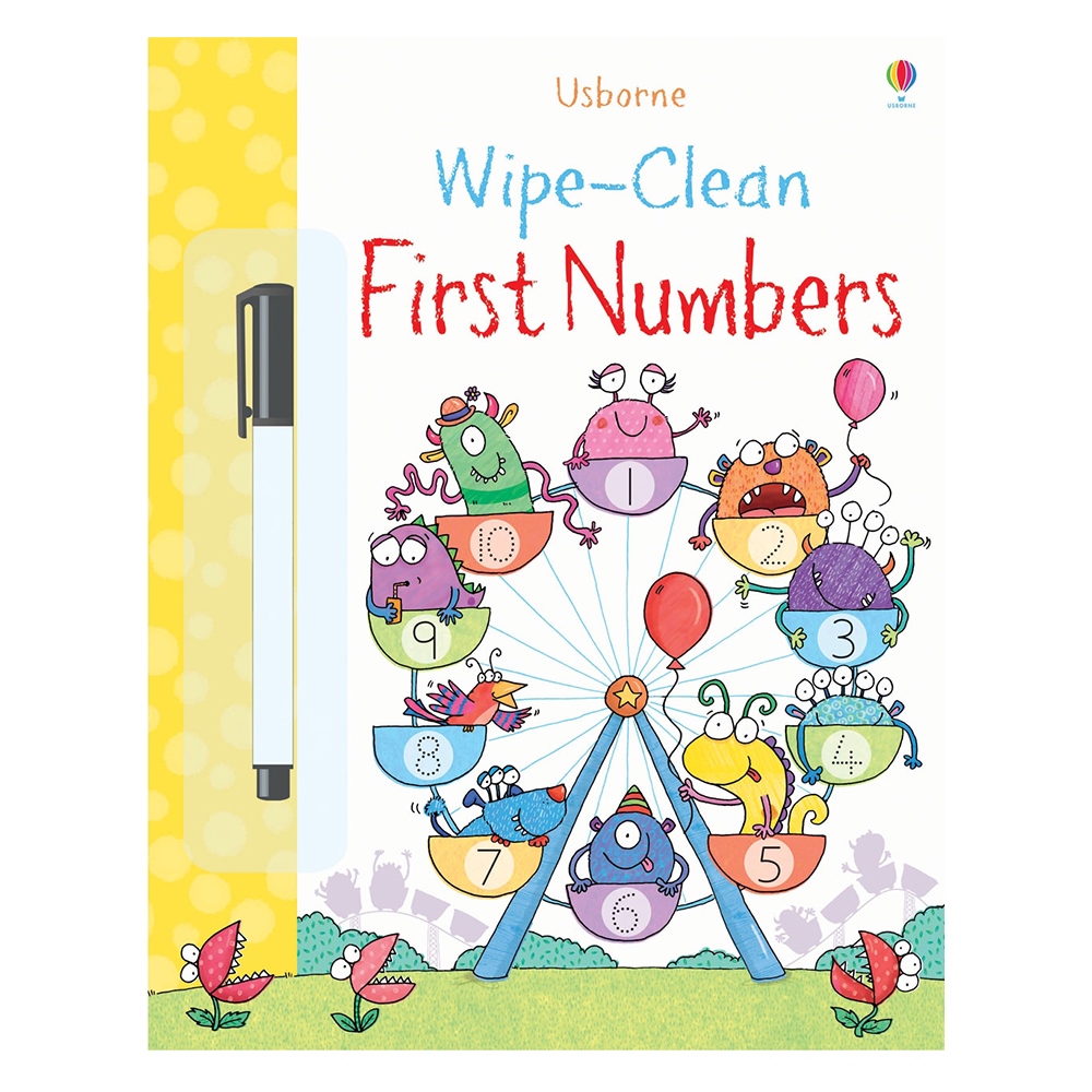 WIPE-CLEAN FIRST NUMBERS #yenigelenler Çocuk Kitapları Uzmanı - Children's Books Expert