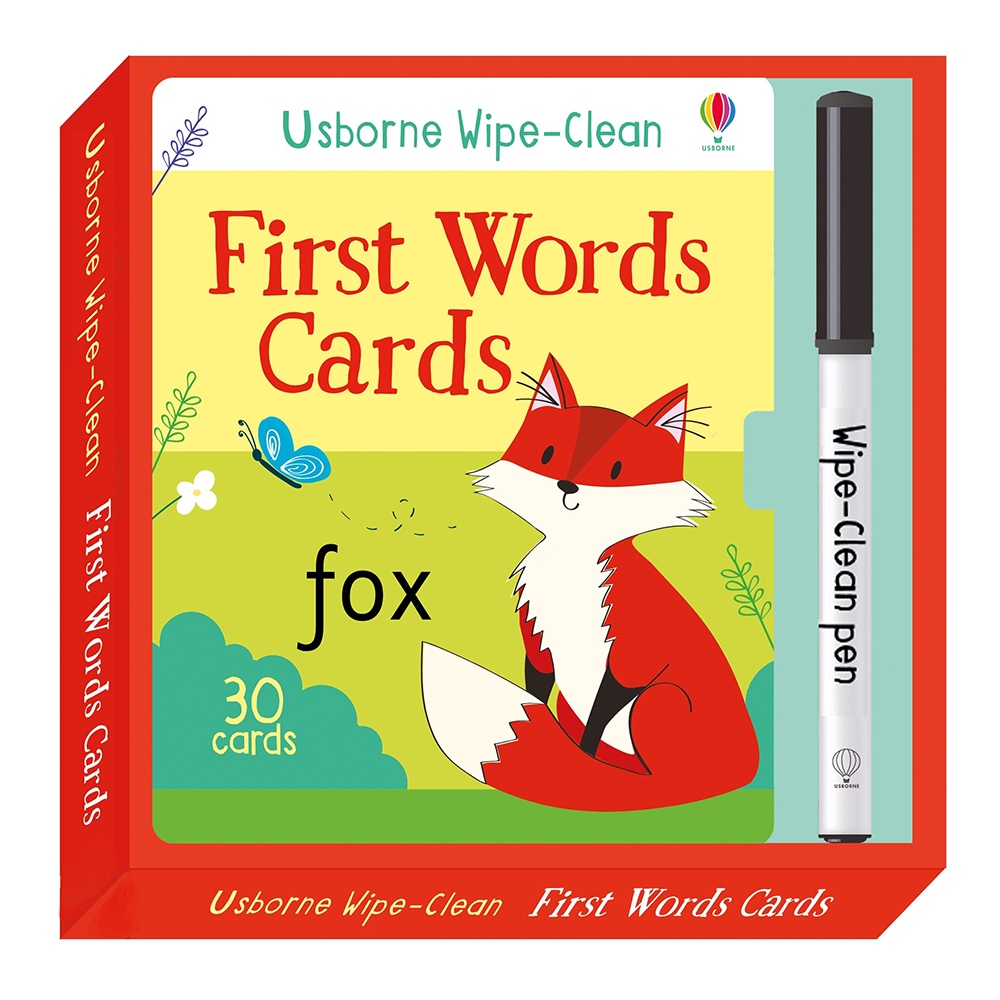 WIPE-CLEAN FIRST WORDS CARDS #yenigelenler Çocuk Kitapları Uzmanı - Children's Books Expert