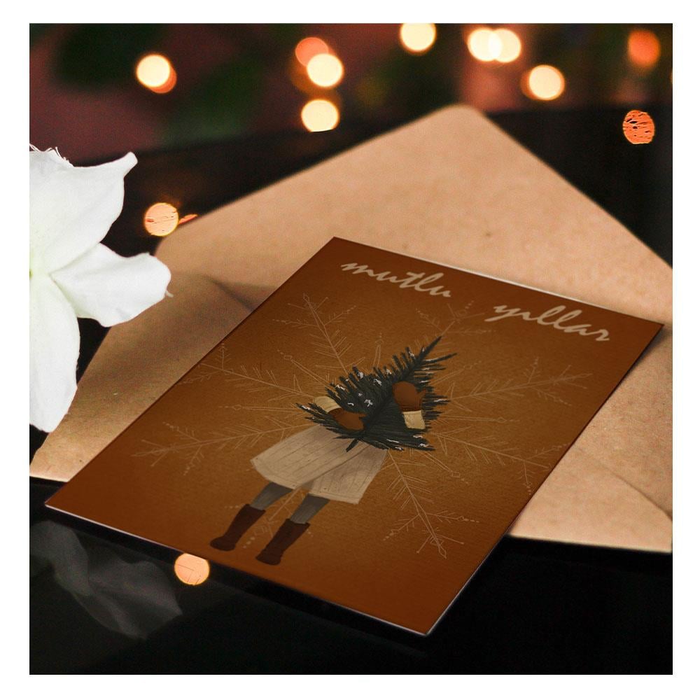 Yılbaşı Tebrik Kartı - Kucak Dolusu Mutluluk Çocuk Kitapları Uzmanı - Children's Books Expert