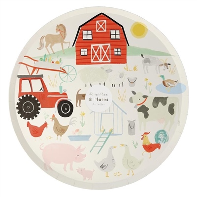 Çiftlik Tabak(8 Li)