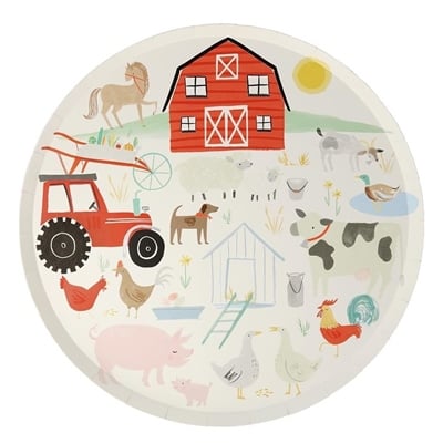 Çiftlik Tabak(8 Li)