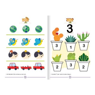 2+ Yaş Zihinsel Etkinlikler Seviye 3