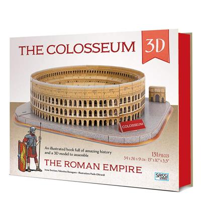 3D Model ve Kitap - Roma İmparatorluğu - Kolezyum