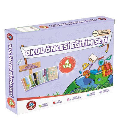 4 Yaş Okul Öncesi Eğitim Seti