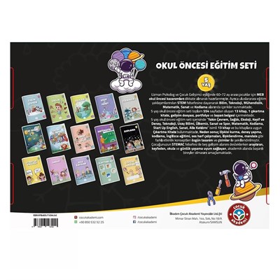 5 Yaş Okul Öncesi Eğitim Seti