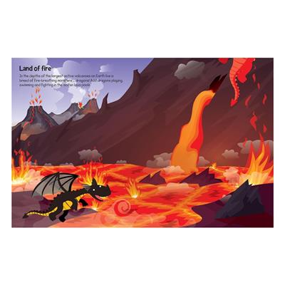 555 Sticker Fun - Dragons