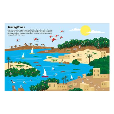 555 Sticker Fun - Earth