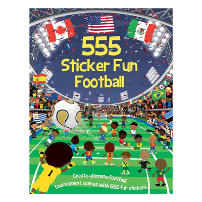 555 Sticker Fun Football