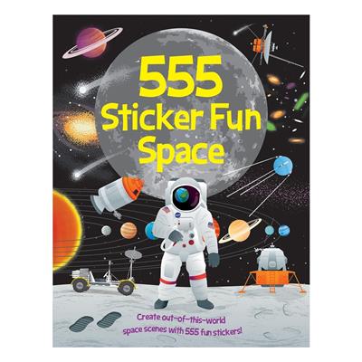 555 Sticker Fun - Space