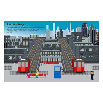 555 Sticker Fun Trains