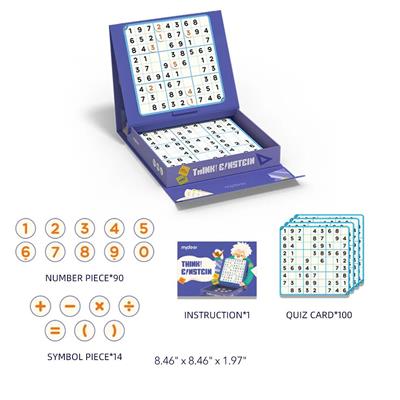 Mideer Sudoku Serisi - Düşün! Einstein