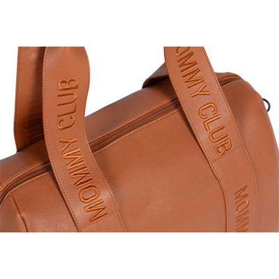 Mommy  Club Bag, Vegan Deri Kahve