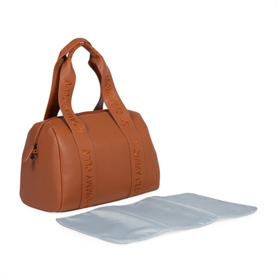 Mommy  Club Bag, Vegan Deri Kahve
