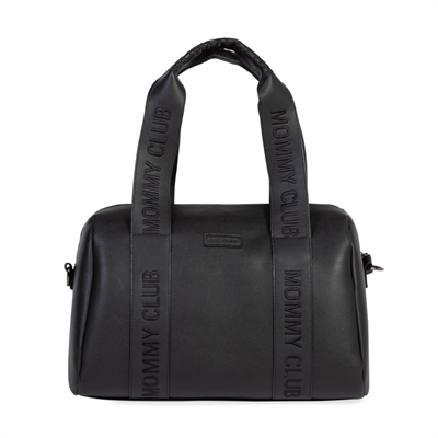 Mommy Club Bag, Vegan Deri Siyah