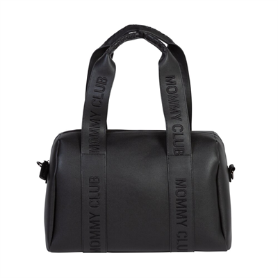 Mommy Club Bag, Vegan Deri Siyah