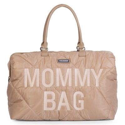 Mommy Bag, Anne Bebek Bakım Çantası Puffy, Bej