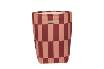 Nobodinoz Vibes Büyük Sepet, Maroon Tiles