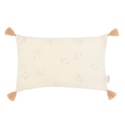 Nobodinoz Yastık, Wabi Sabi Püsküllü Brown Hoshi Birds
