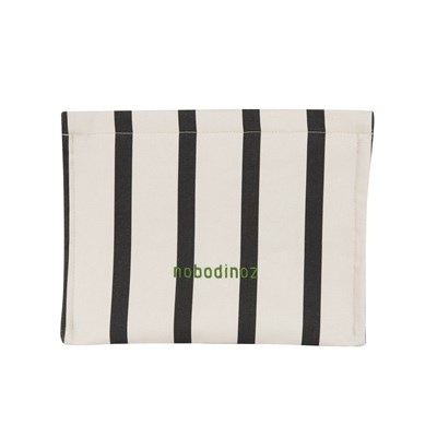 Portofino Mini Çanta, Black Stripes