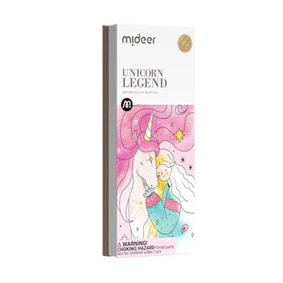 Akıllı Sulu Boya Defteri - Unicorn Efsanesi