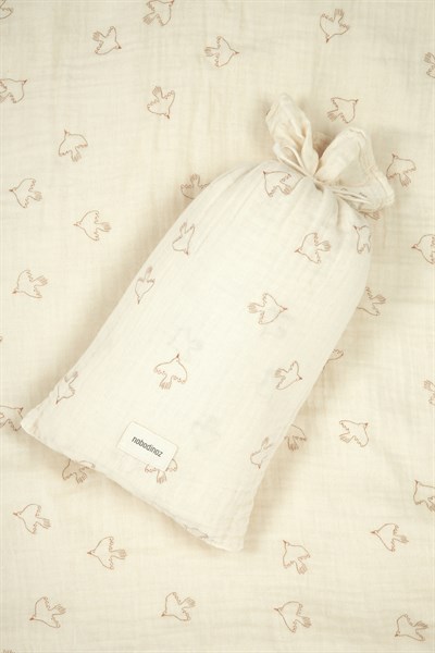 Wabi Sabi Nevresim Single, Brown Hoshi Birds
