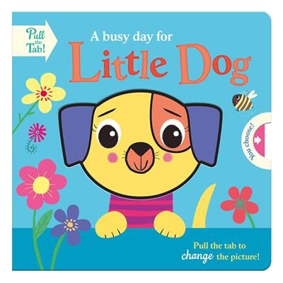 A Busy Day For Little Dog - Pull The Tab Board Boo