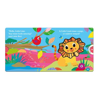 A Busy Day For Little Lion - Pull The Tab Board Bo