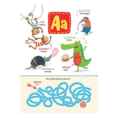 A Dan Z Ye Eğlenceli Resimlerle İngilizce