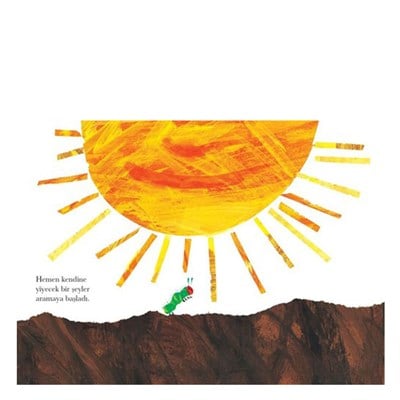 Aç Tırtıl (Mukavva Ciltli)