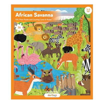 Afrıcan Savanna - 36 Parça Dev Puzzle