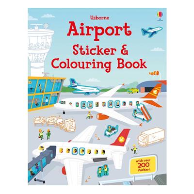 Airport Sticker and Colouring Book