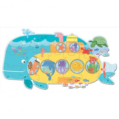 Yolculuk Yapbozu - Denizaltındaki Hayvanlar