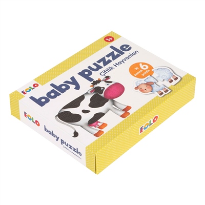 Baby Puzzle - Çiftlik Hayvanları