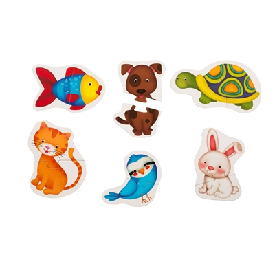 Baby Puzzle - Evcil Hayvanlar