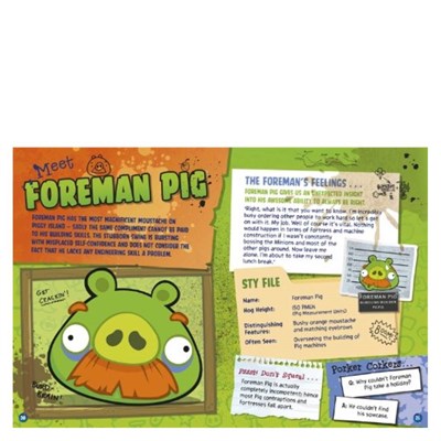 BAD PIGGIES OFFICIAL STICKER BOOK