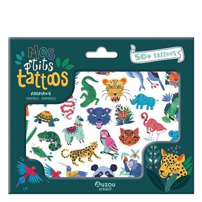 Çocuklar İçin Geçici Dövme - Hayvanlar