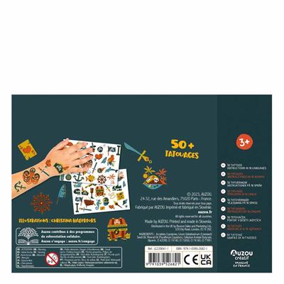 Çocuklar İçin Geçici Dövme - Korsanlar