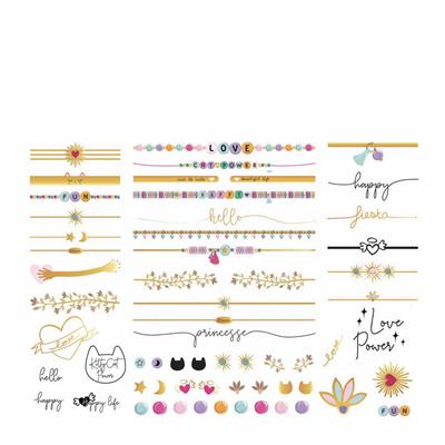 Çocuklar İçin Geçici Dövme - Mücevher