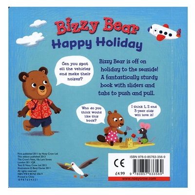 Bizzy Bear - Happy Holiday