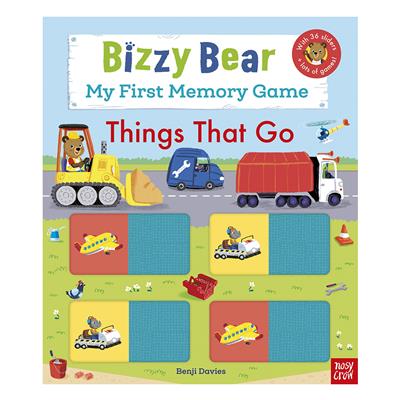 Bizzy Bear My First Memory Game Book - Things That
