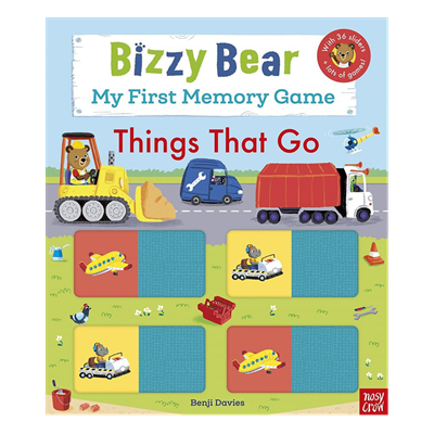 Bizzy Bear My First Memory Game Book - Things That
