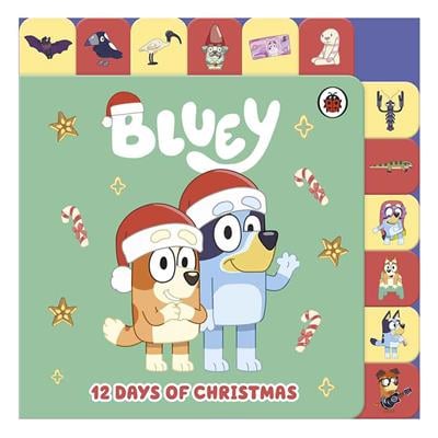 Bluey - 12 Days Of Christmas Tabbed Board Book
