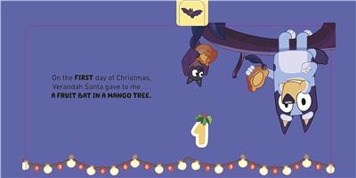 Bluey - 12 Days Of Christmas Tabbed Board Book